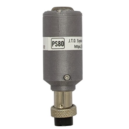PS80 - sonda na detekciu koncentrácie oxidu uhličitého (CO2), umožňuje merať v rozsahu do 5000 ppm, zobrazuje tiež informáciu o teplote a vlhkosti